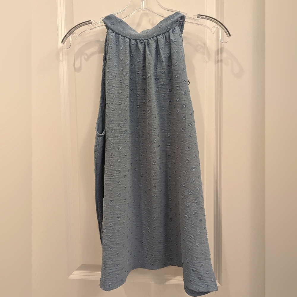 Ninety Clothing Co. Blue tank top- size medium - NWT